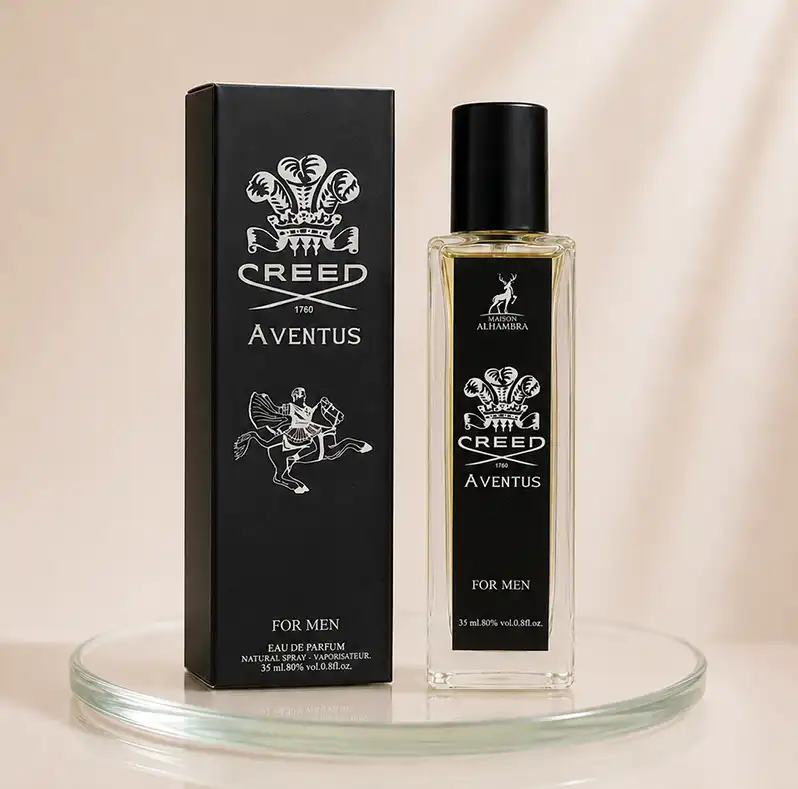 عطر جیبی ادوپرفیوم مردانه الحمبرا مدل کرید اونتوس