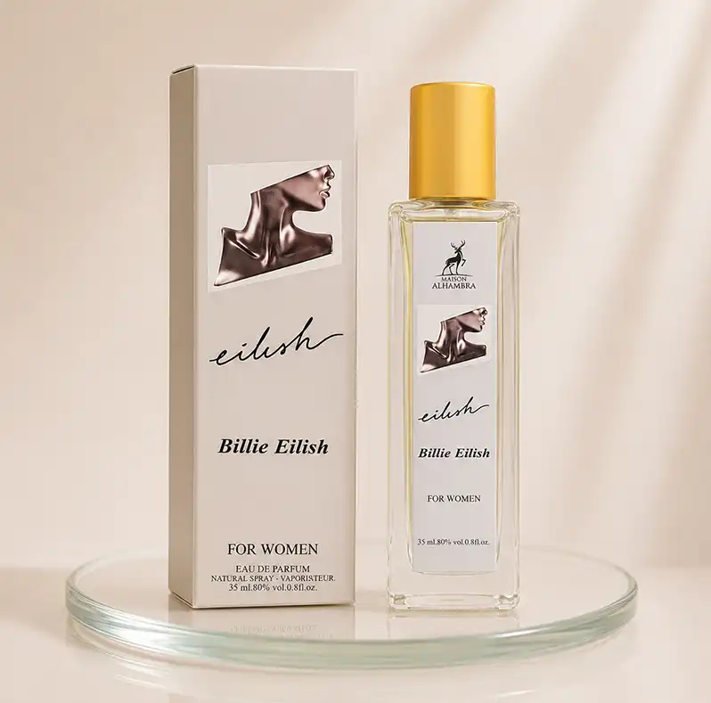 عطر جیبی زنانه الحمبرا مدل Billie Eilish