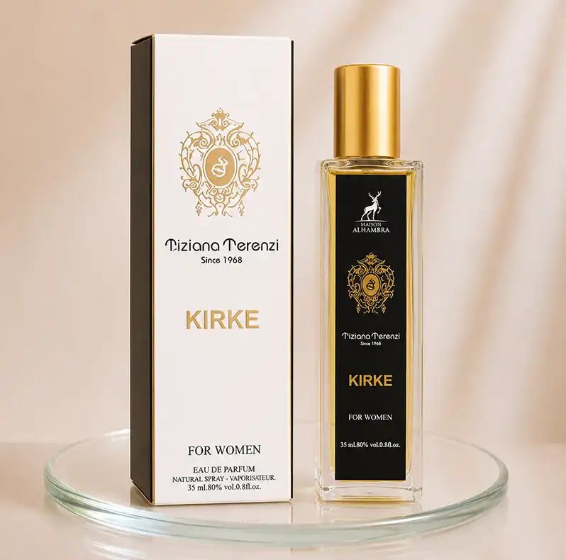 عطرجیبی ادو پرفیوم مردانه الحمبرا مدل KIRKE