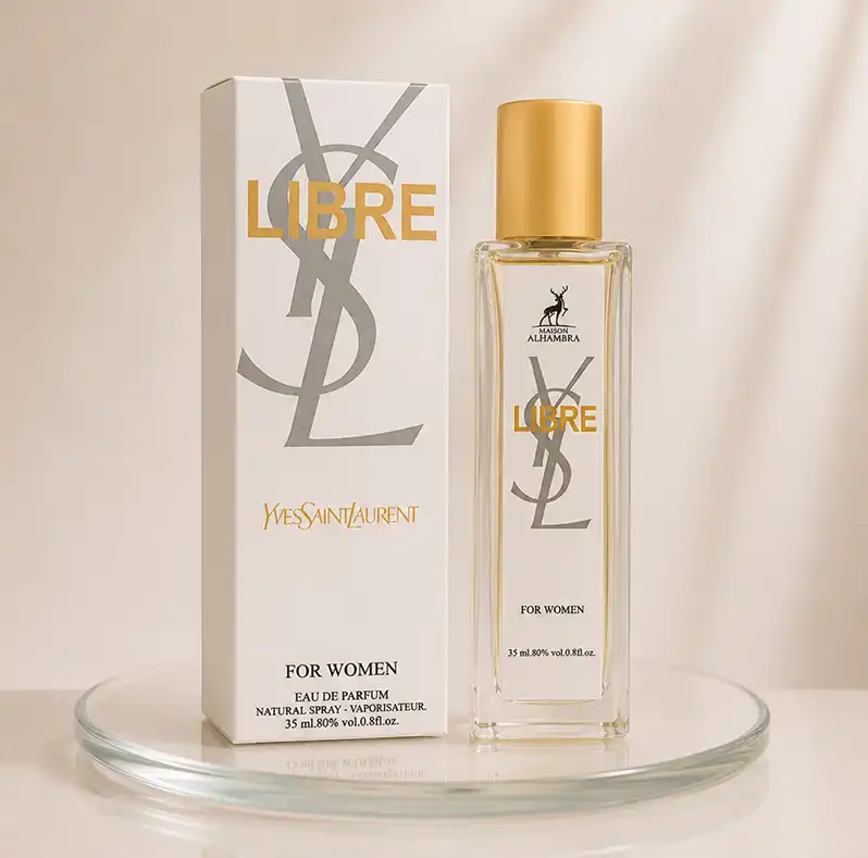 عطر جیبی ادوپرفیوم زنانه الحمبرا مدل LIBRE