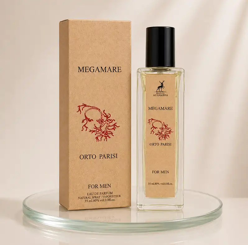 عطرجیبی ادو پرفیوم مردانه الحمبرا مدل MEGAMARE