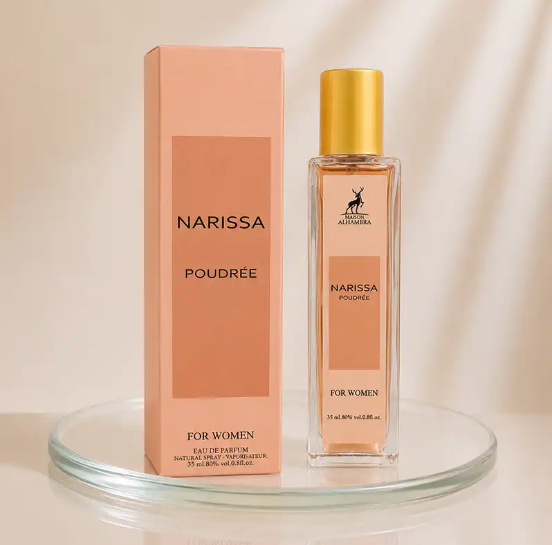 عطر جیببی ادوپرفیوم زنانه الحمبرا مدل NARISSA