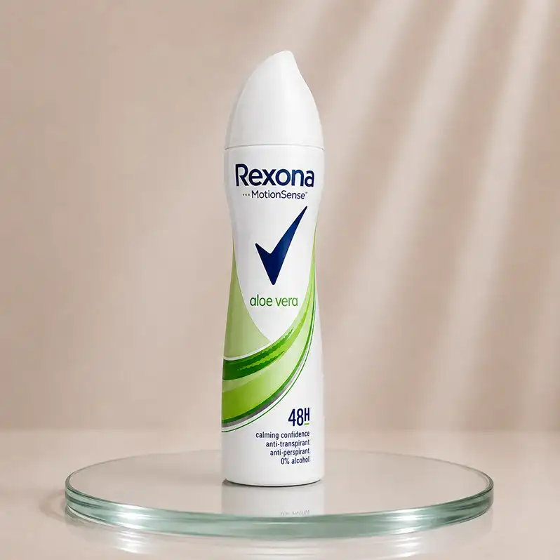 اسپری ضد تعریق زنانه رکسونا مدل Aloe vera